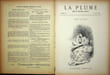 La Plume - n&deg;175 du 1er ao&ucirc;t 1896.. [Revue La Plume, Collectif dont] Paul Masson, Salvator Delaville, Felix Malterre, Achille Segard, Nadar, Edmond ...