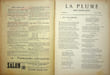 La Plume - n&deg;176 du 15 ao&ucirc;t 1896.. [Revue La Plume, Collectif dont] Adolphe Rett&eacute;, L&eacute;on Durocher, Leconte de Lisle, Achille Segard, etc., 