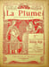 La Plume - n&deg;176 du 15 ao&ucirc;t 1896.. [Revue La Plume, Collectif dont] Adolphe Rett&eacute;, L&eacute;on Durocher, Leconte de Lisle, Achille Segard, etc., 