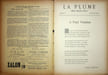 La Plume - n&deg;177 du 1er septembre 1896.. [Revue La Plume, Collectif dont] Ernest Raynaud, Louis de Saint Jacques, Edouard Machefer, Lucien Besnard, ...