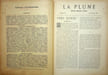 La Plume - n&deg;178 du 15 septembre 1896.. [Revue La Plume, Collectif dont] Emmanuel Signoret, Yvanho&eacute; Rambosson, etc., 