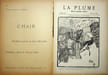 La Plume - n&deg;180 du 15 octobre 1896.. [Revue La Plume, Collectif dont] Charles Baudelaire, Andr&eacute; Veidaux, Jose-Marie de Heredia, Sully-Prudhomme, ...