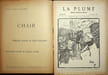 La Plume - n&deg;180 du 15 octobre 1896.. [Revue La Plume, Collectif dont] Charles Baudelaire, Andr&eacute; Veidaux, Jose-Marie de Heredia, Sully-Prudhomme, ...