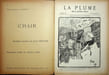 La Plume - n&deg;180 du 15 octobre 1896.. [Revue La Plume, Collectif dont] Charles Baudelaire, Andr&eacute; Veidaux, Jose-Marie de Heredia, Sully-Prudhomme, ...