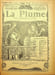  La Plume - n&deg;181 du 1er novembre 1896.. [Revue La Plume, Collectif dont] Paul Bouze, Paul Redonnel, Charles-Louis Philippe, Pal Fournier, Ernest ...