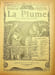 La Plume - n&deg;181 du 1er novembre 1896.. [Revue La Plume, Collectif dont] Paul Bouze, Paul Redonnel, Charles-Louis Philippe, Pal Fournier, Ernest ...