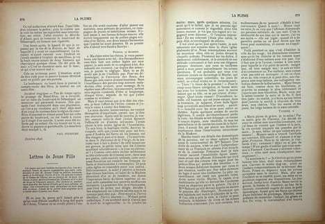  La Plume - n°181 du 1er novembre 1896.. [Revue La Plume, Collectif dont] Paul Bouze, Paul Redonnel, Charles-Louis Philippe, Paul Fournier, Ernest ...