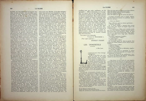  La Plume - n°181 du 1er novembre 1896.. [Revue La Plume, Collectif dont] Paul Bouze, Paul Redonnel, Charles-Louis Philippe, Paul Fournier, Ernest ...