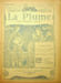 La Plume - n&deg;182 du 15 novembre 1896.. [Revue La Plume, Collectif dont] Paul Redonnel, F&eacute;lix Malterre, Adolphe Rett&eacute;, L&eacute;on Hennebicq, etc., 