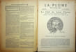 La Plume - n&deg;182 du 15 novembre 1896.. [Revue La Plume, Collectif dont] Paul Redonnel, F&eacute;lix Malterre, Adolphe Rett&eacute;, L&eacute;on Hennebicq, etc., 