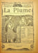 La Plume - n&deg;183 du 1er d&eacute;cembre 1896.. [Revue La Plume, Collectif dont] L&eacute;on Maillard, Yvanho&eacute; Rambosson, Paul Redonnel, William Ritter, Adolphe ...