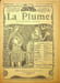 La Plume - n&deg;183 du 1er d&eacute;cembre 1896.. [Revue La Plume, Collectif dont] L&eacute;on Maillard, Yvanho&eacute; Rambosson, Paul Redonnel, William Ritter, Adolphe ...