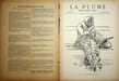 La Plume - n&deg;183 du 1er d&eacute;cembre 1896.. [Revue La Plume, Collectif dont] L&eacute;on Maillard, Yvanho&eacute; Rambosson, Paul Redonnel, William Ritter, Adolphe ...