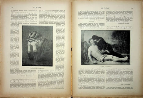 La Plume - n°188 du 15 février 1897 - numéro exceptionnel consacré au maître-peintre Jules Valadon.. [Revue La Plume, Collectif dont] François Coppée, ...