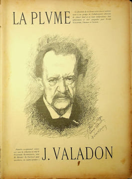 La Plume - n°188 du 15 février 1897 - numéro exceptionnel consacré au maître-peintre Jules Valadon.. [Revue La Plume, Collectif dont] François Coppée, ...