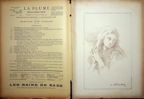 La Plume - n°188 du 15 février 1897 - numéro exceptionnel consacré au maître-peintre Jules Valadon.. [Revue La Plume, Collectif dont] François Coppée, ...