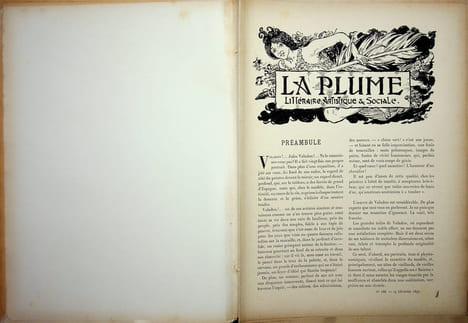 La Plume - n°188 du 15 février 1897 - numéro exceptionnel consacré au maître-peintre Jules Valadon.. [Revue La Plume, Collectif dont] François Coppée, ...