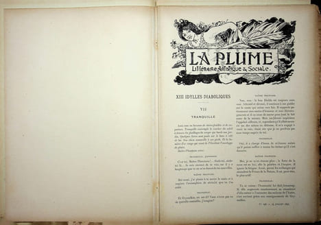  La Plume - n°197 à 202 (du 1er juillet 1897 au 15 septembre 1897).. [Revue La Plume, Collectif dont] Alphonse Mucha, etc.,