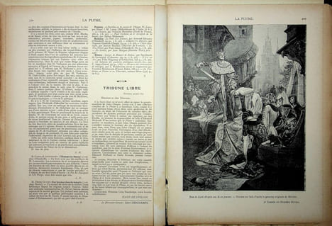  La Plume - n°197 à 202 (du 1er juillet 1897 au 15 septembre 1897).. [Revue La Plume, Collectif dont] Alphonse Mucha, etc.,