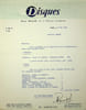 Lettre sign&eacute;e &agrave; Marcel Marnat. Armand Panigel (1920-1995), musicologue, cin&eacute;matologue. 