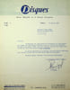 Lettre sign&eacute;e &agrave; Marcel Marnat. Armand Panigel (1920-1995), musicologue, cin&eacute;matologue. 