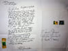 Lettre autographe sign&eacute;e &agrave; Marcel Marnat. Jean-Philippe Bauermeister (n&eacute; en 1948), compositeur, pianiste, marchand de vin. 