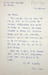 Lettre autographe sign&eacute;e &agrave; Marcel Marnat. Pierre Leyris (1907-2001), traducteur. 