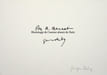 Lettre autographe sign&eacute;e &agrave; Marcel Marnat. Georges Duby (1919-1996), historien, membre de l'Acad&eacute;mie fran&ccedil;aise. 