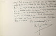 Lettre autographe sign&eacute;e &agrave; Marcel Marnat. Yves L&eacute;vy (1910-1983), &eacute;crivain, sp&eacute;cialiste de Machiavel, critique litt&eacute;raire, combattant de la guerre ...