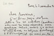 Lettre autographe sign&eacute;e &agrave; Marcel Marnat. Piotr Moss (n&eacute; en 1949), compositeur polonais. 