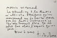 Lettre autographe sign&eacute;e &agrave; Marcel Marnat. Piotr Moss (n&eacute; en 1949), compositeur polonais. 