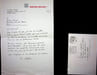 Lettre autographe sign&eacute;e &agrave; Marcel Marnat. Mauricio Kagel (1931-2008), compositeur argentin, chef d'orchestre, metteur en sc&egrave;ne. 