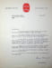 Lettre sign&eacute;e &agrave; Marcel Marnat. Andr&eacute; Fermigier (1923-1988), historien de l'art, critique, &eacute;diteur. 