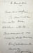 Lettre autographe sign&eacute;e. Andr&eacute; de Fouqui&egrave;res (1874-1959), conf&eacute;rencier, homme de lettres. 