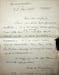 Lettre autographe sign&eacute;e. Andr&eacute; de Fouqui&egrave;res (1874-1959), conf&eacute;rencier, homme de lettres. 