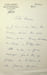 Lettre autographe. Maurice Rheims (1910-2003), commissaire-priseur, &eacute;crivain, historien d'art, membre de l'Acad&eacute;mie fran&ccedil;aise. 