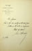 Lettre autographe sign&eacute;e. Jules Claretie (1840-1913), &eacute;crivain, historien, membre de l'Acad&eacute;mie fran&ccedil;aise. 