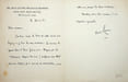 Lettre autographe sign&eacute;e &agrave; Henriette Charasson. Andr&eacute; Maurois (1885-1967), &eacute;crivain, membre de l'Acad&eacute;mie fran&ccedil;aise. 