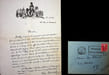 Lettre autographe sign&eacute;e &agrave; Ren&eacute; Johannet. Ga&euml;tan Sanvoisin (1894-1975), journaliste, &eacute;crivain. 