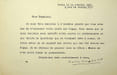 Lettre sign&eacute;e &agrave; Ren&eacute; Johannet. Andr&eacute; Siegfried (1875-1959), sociologue, historien, g&eacute;ographe. 