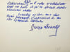 Lettre autographe sign&eacute;e &agrave; Ren&eacute; Johannet. Georges Lecomte (1867-1958), &eacute;crivain, membre de l'Acad&eacute;mie fran&ccedil;aise. 