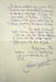 Lettre autographe sign&eacute;e &agrave; Henriette Charasson. Auguste-Pierre Garnier (1885-1966), po&egrave;te, &eacute;diteur. 