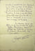 Lettre autographe sign&eacute;e &agrave; Henriette Charasson. Auguste-Pierre Garnier (1885-1966), po&egrave;te, &eacute;diteur. 