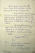 Lettre autographe sign&eacute;e &agrave; Henriette Charasson. Auguste-Pierre Garnier (1885-1966), po&egrave;te, &eacute;diteur. 