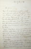 Lettre autographe sign&eacute;e. Alexandre V&uuml;hrer (1817-1886), &eacute;conomiste, patron de presse, fonctionnaire. 