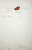 Lettre autographe sign&eacute;e. Alexandre V&uuml;hrer (1817-1886), &eacute;conomiste, patron de presse, fonctionnaire. 