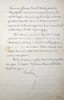 Lettre autographe sign&eacute;e. Alexandre V&uuml;hrer (1817-1886), &eacute;conomiste, patron de presse, fonctionnaire. 