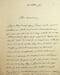Lettre autographe sign&eacute;e. Eug&egrave;ne V&eacute;ron (1825-1889), philosophe, &eacute;crivain, critique d'art. 