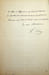 Lettre autographe sign&eacute;e. Eug&egrave;ne V&eacute;ron (1825-1889), philosophe, &eacute;crivain, critique d'art. 
