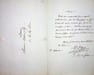 Lettre autographe sign&eacute;e. Louis-Charles Maurice-Saint-Aguet (1809-1873), &eacute;crivain. 